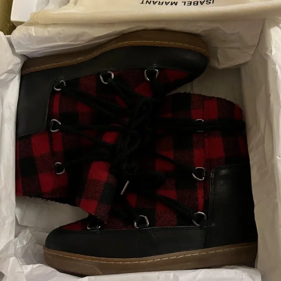 Isabel Marant Nowles Snow Boots - Picture 2 of 7